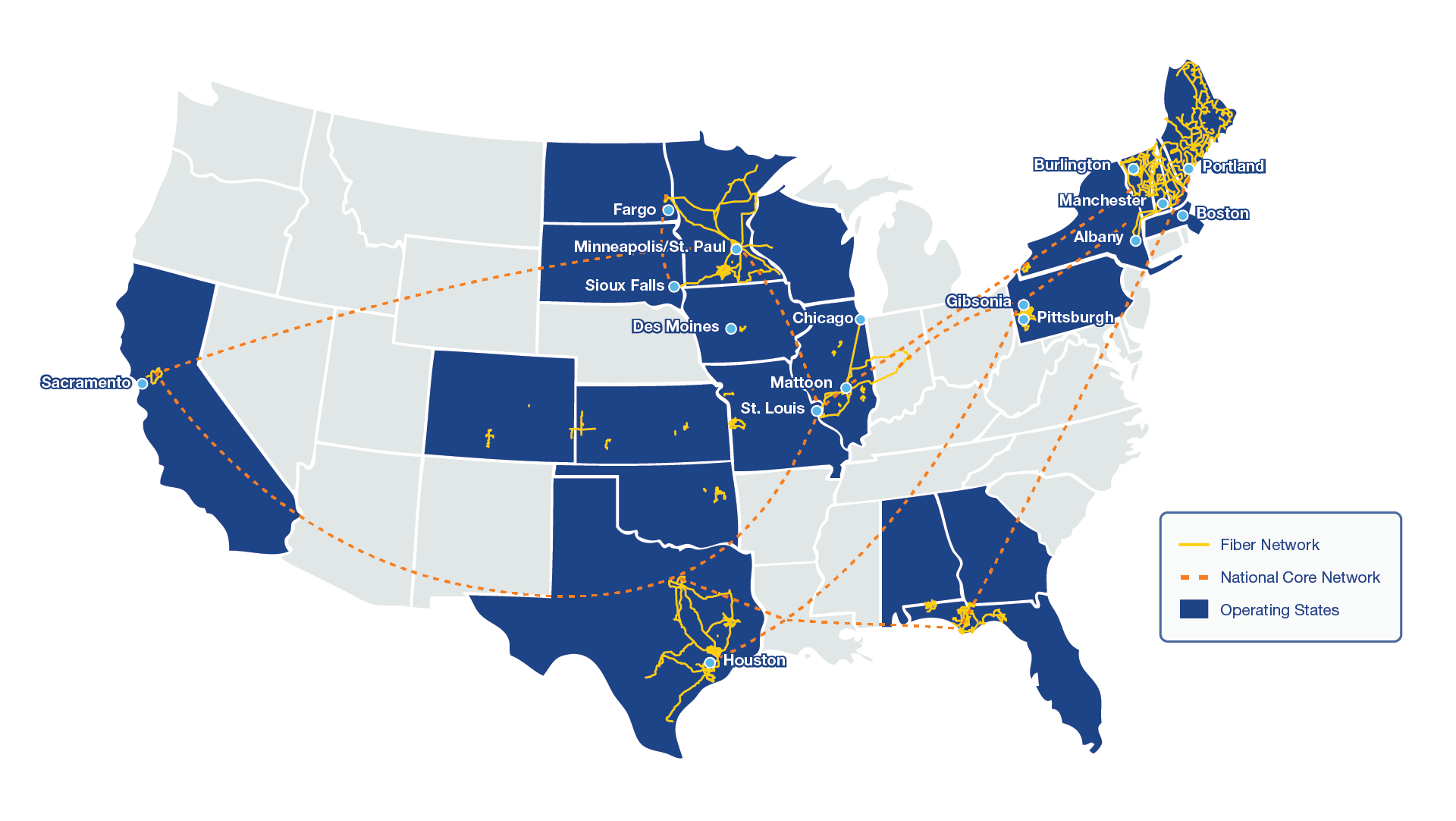 Network Map 2025 Network Map 2025